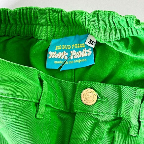 Big Bud Press - Work Pants - Green - XS - Picture 6 of 6